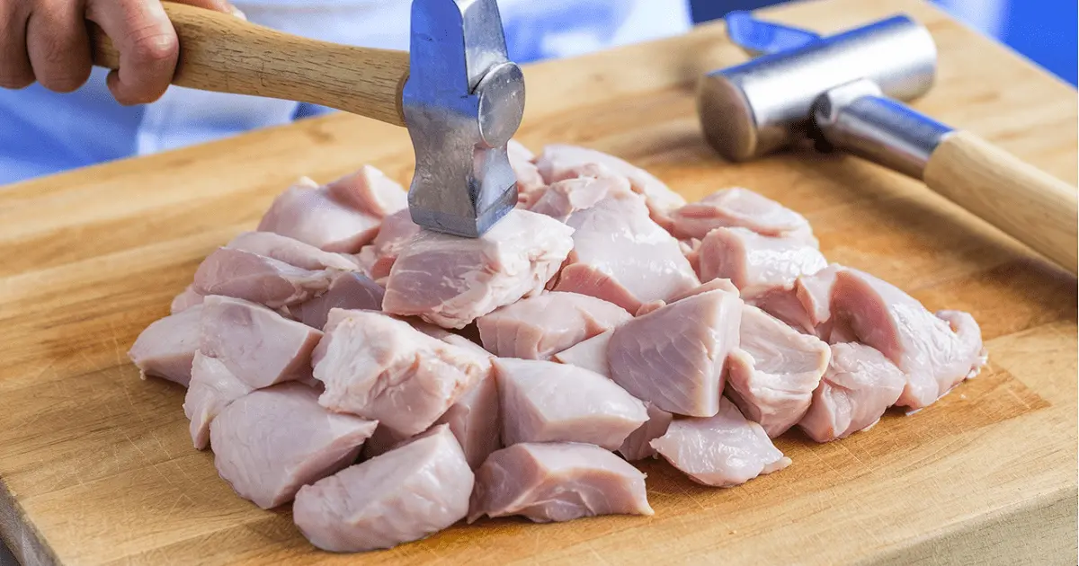 How to tenderize cubed chicken