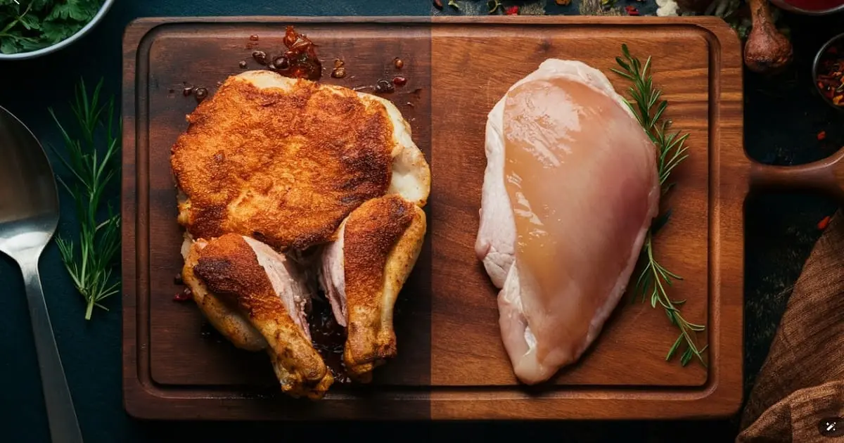 What is the difference between chicken cutlet and thin breast?