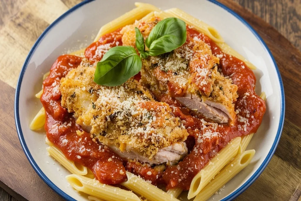 chicken parmesan pasta