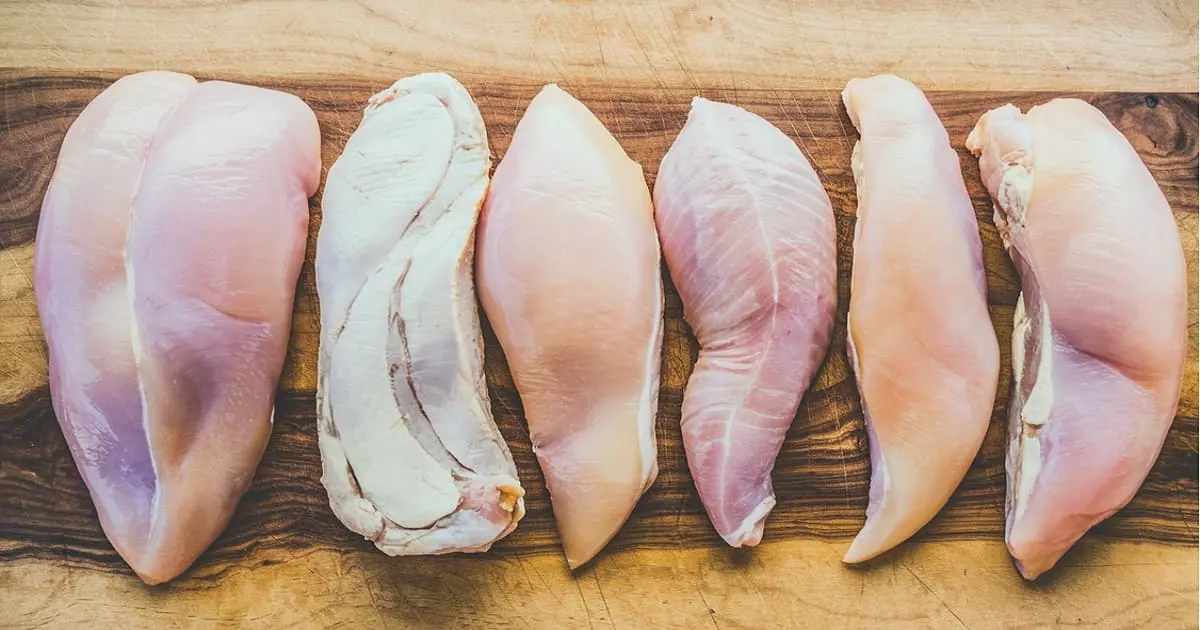 different cuts of chicken breast