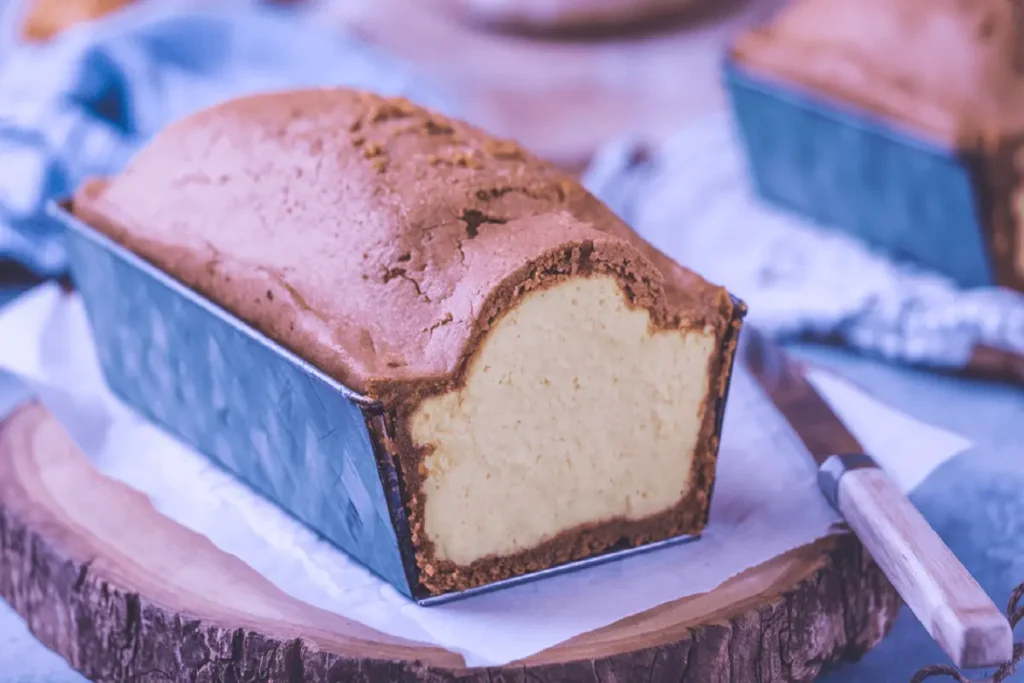 loaf pan basque cheesecake recipe