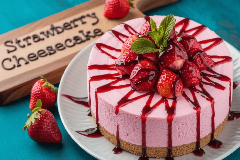 strawberry cheesecake recipe