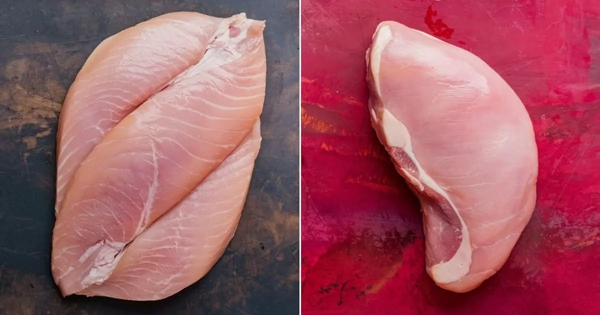 thin sliced chicken breast vs tenderloin