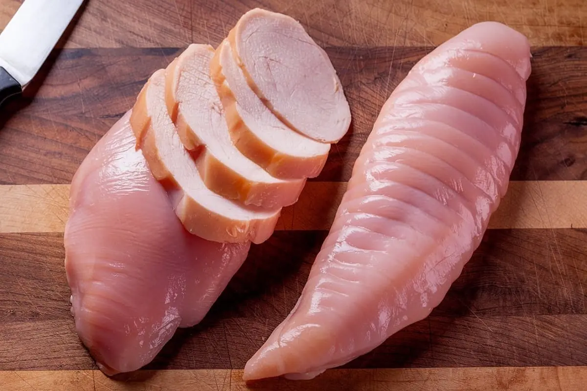 thin sliced chicken breast vs tenderloin