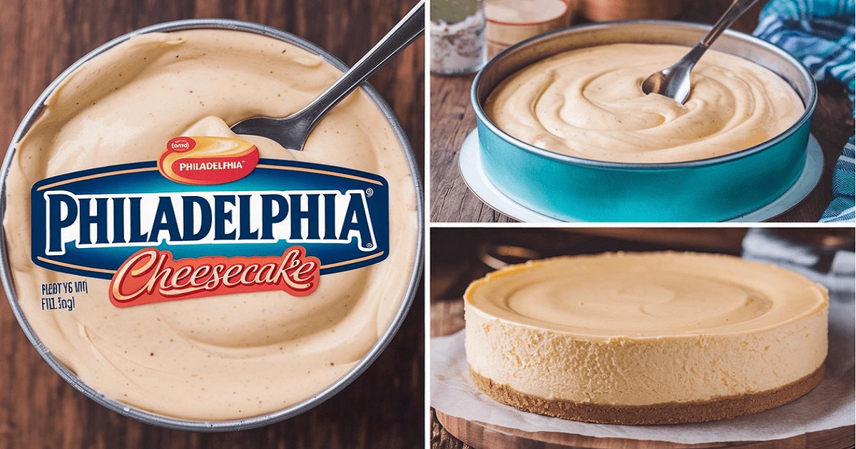 Bake Philadelphia ready-to-eat cheesecake filling