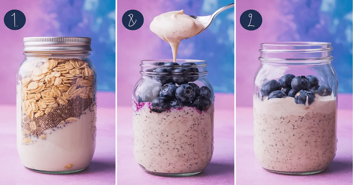 Blueberry Overnight Oats