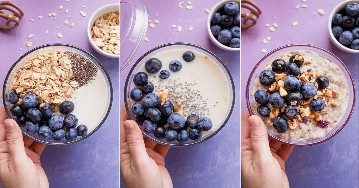 Blueberry Overnight Oats