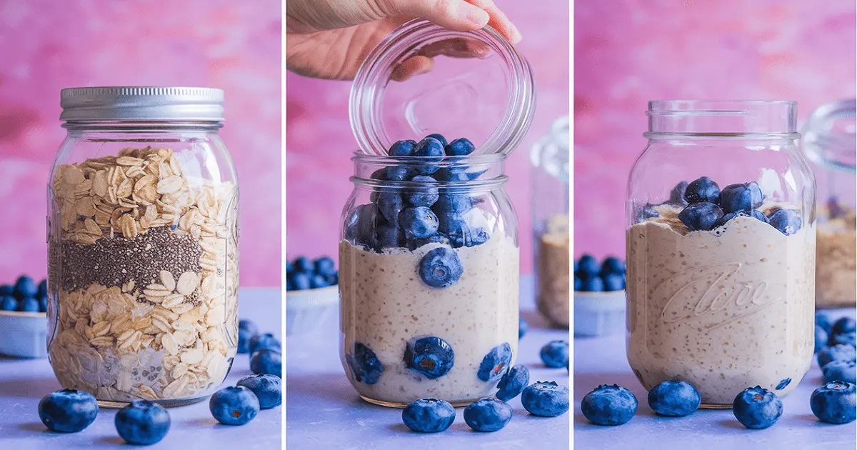 Blueberry Overnight Oats