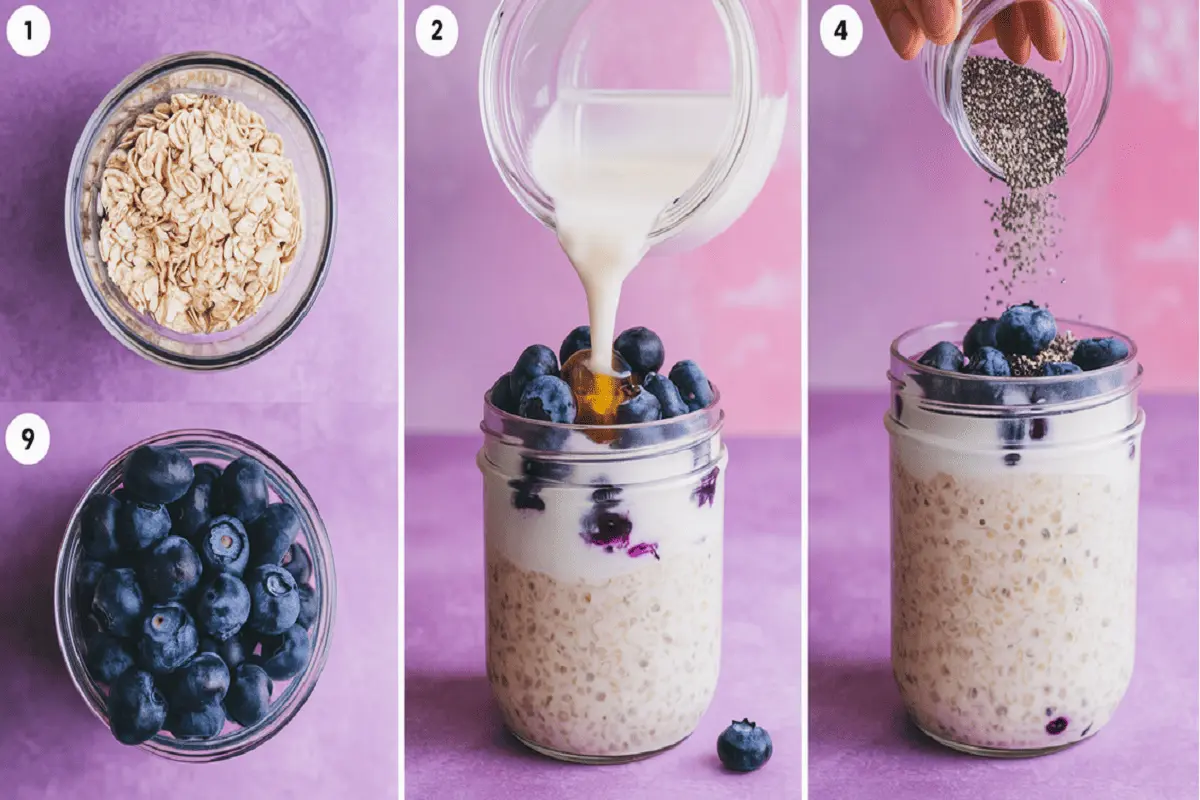 Blueberry Overnight Oats