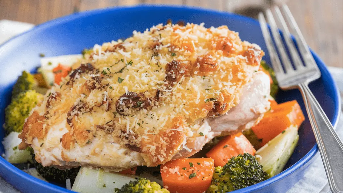 Carbs in Parmesan Crusted Chicken