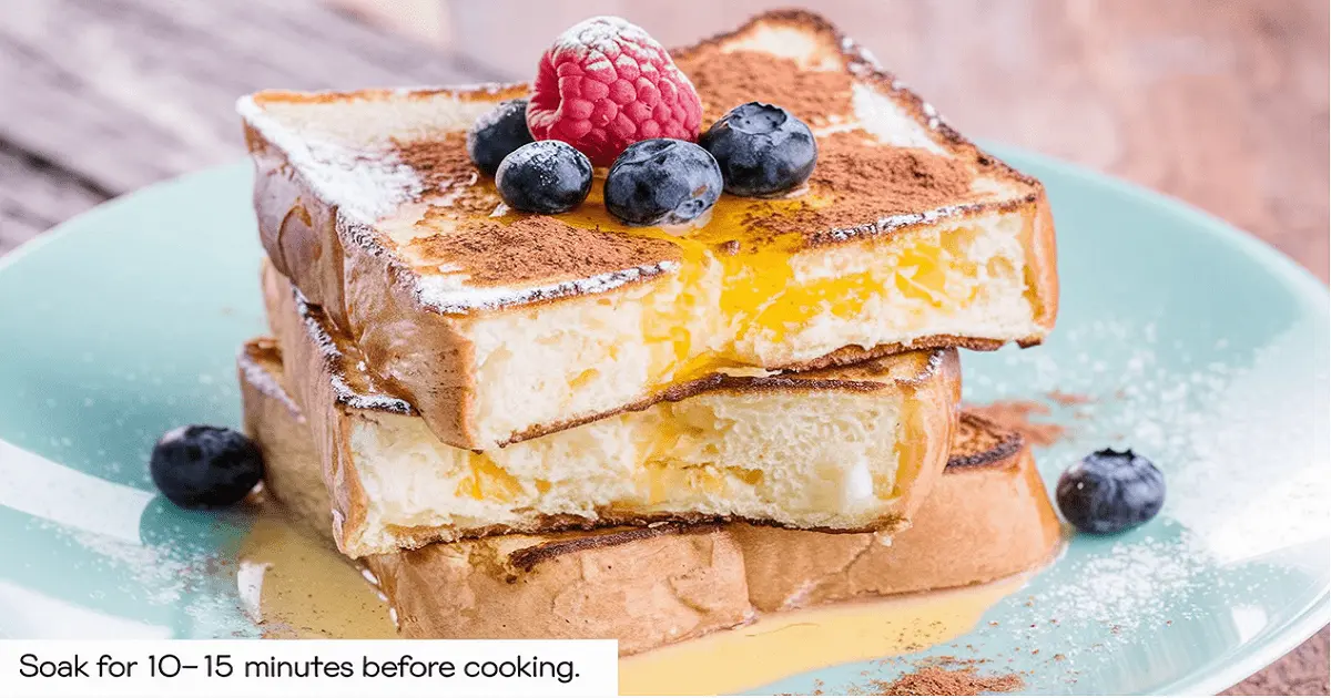 How long should you soak French toast