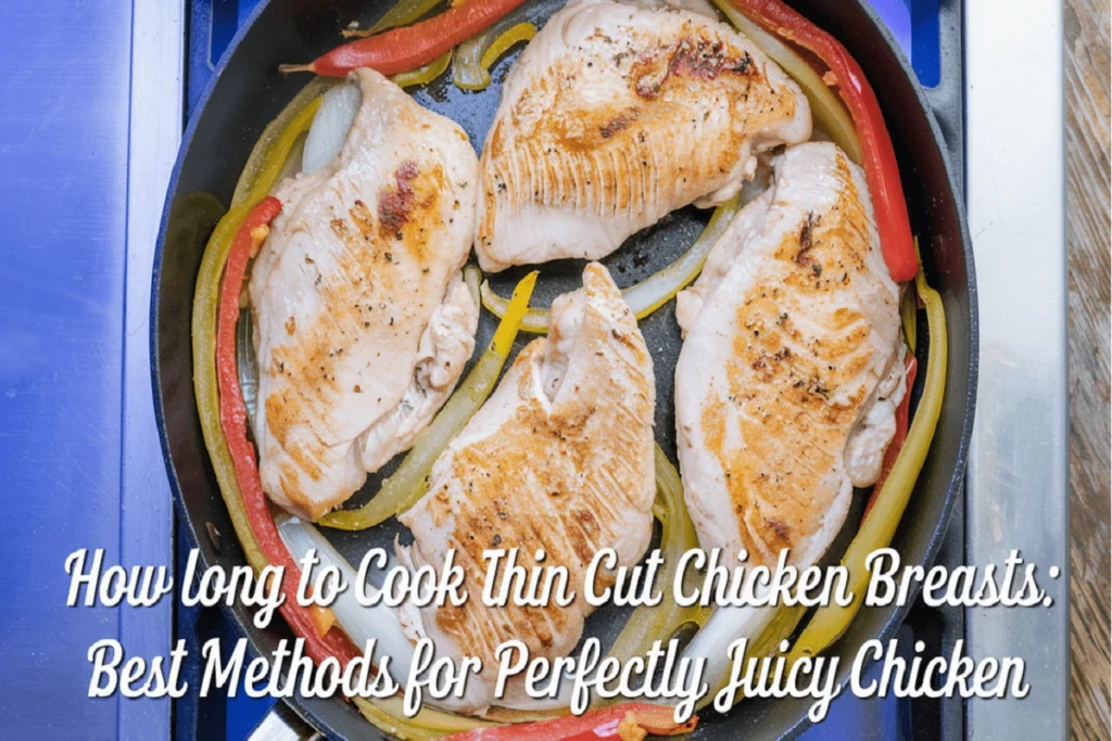 How long to cook thin cut chicken breasts