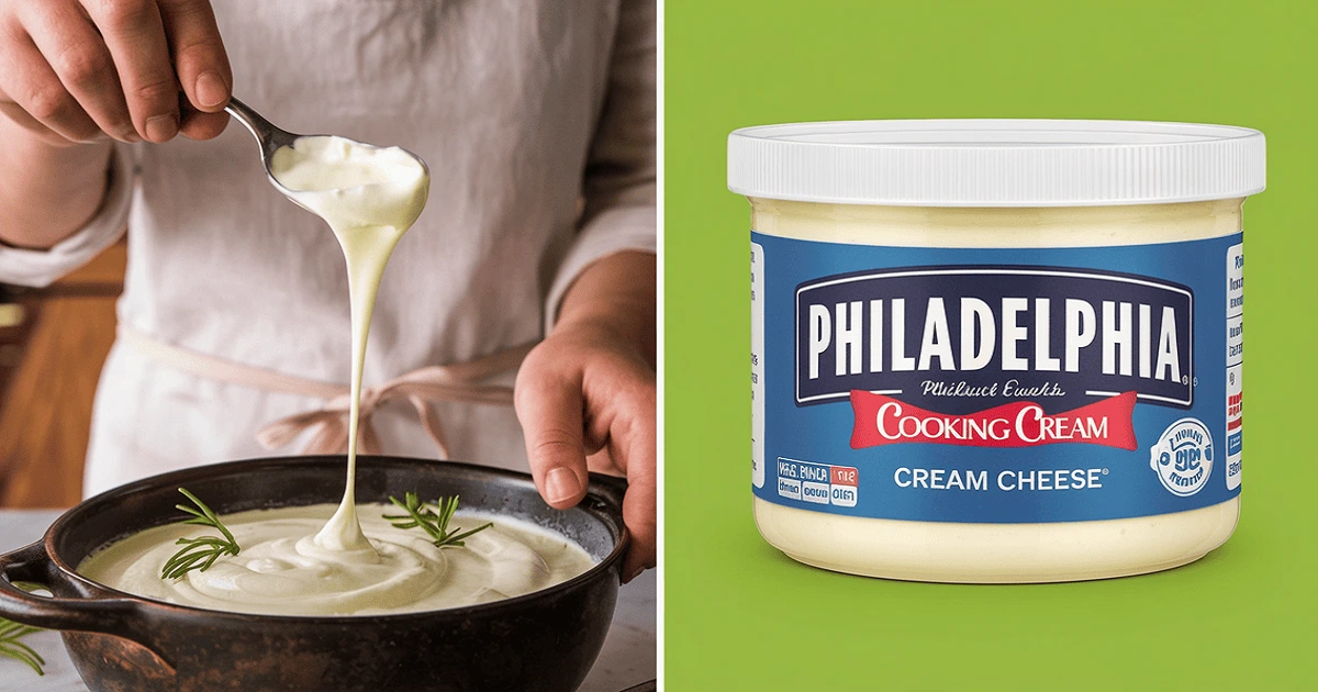 Is Philadelphia cooking cream cream cheese