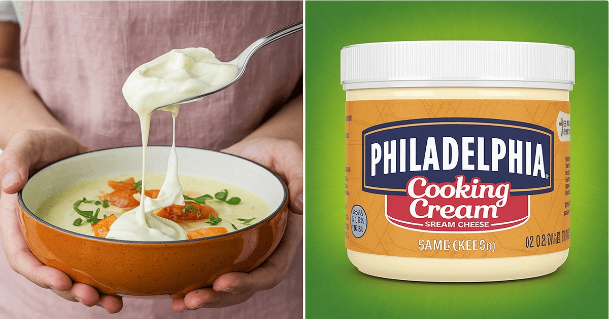 Is Philadelphia cooking cream cream cheese