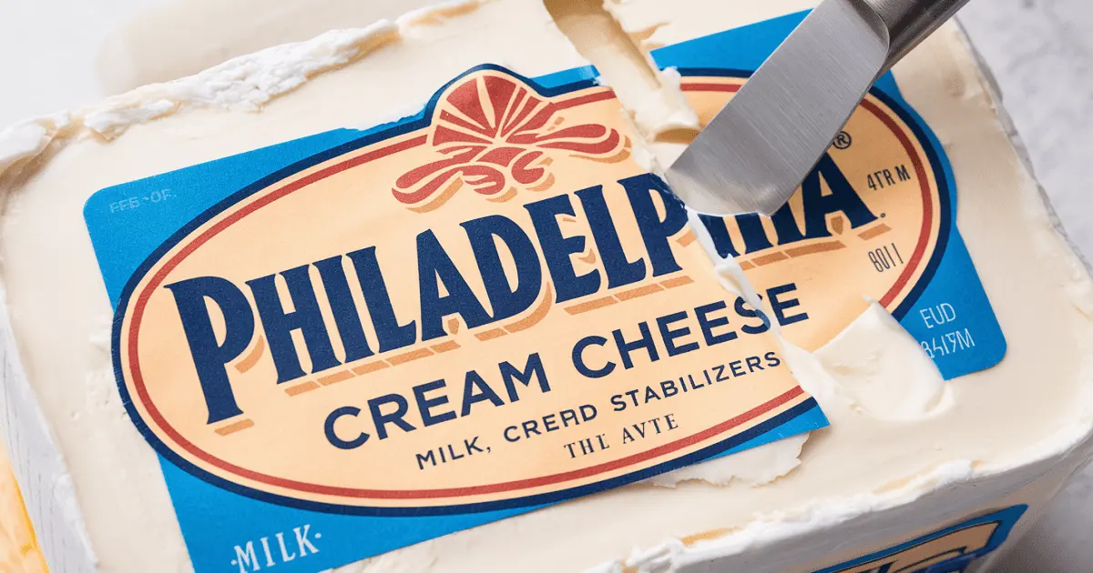 Philadelphia cream cheese filling