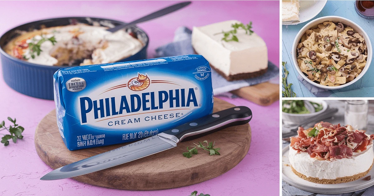 Philadelphia cream cheese for cooking