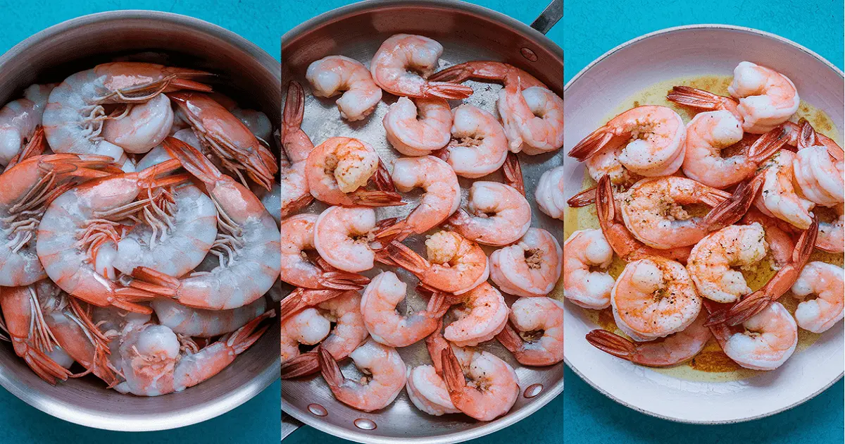 creamy garlic shrimp