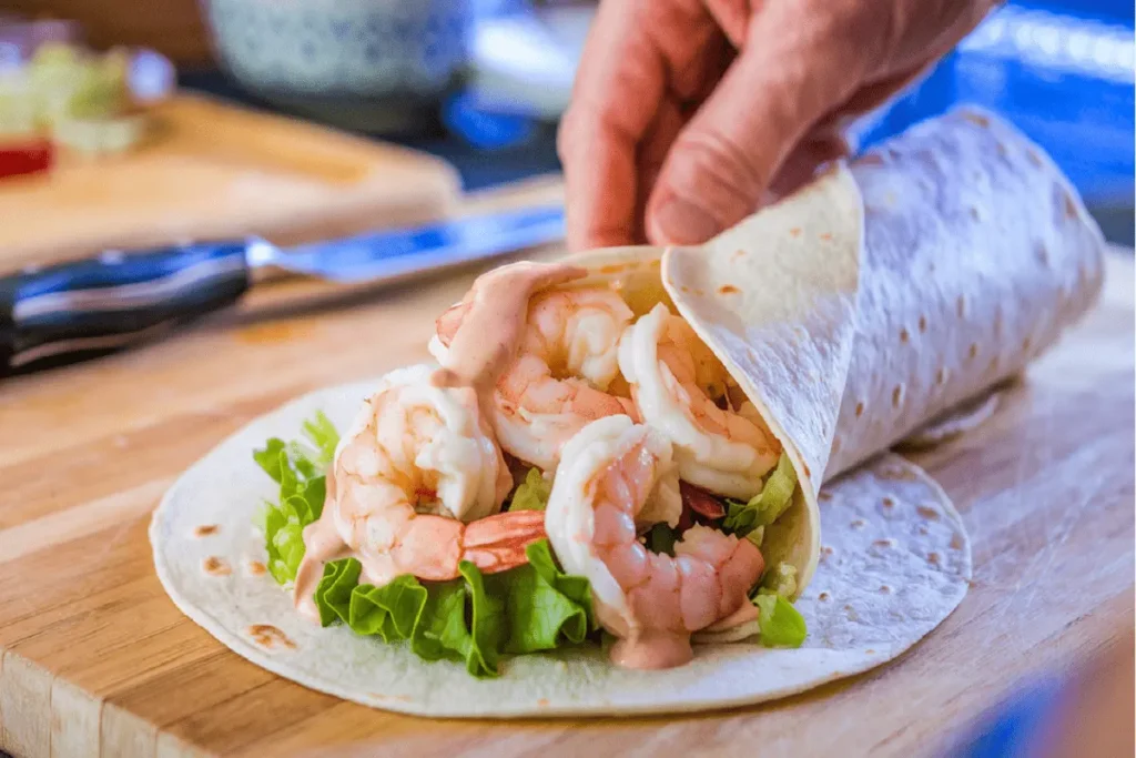 shrimp wrap recipe