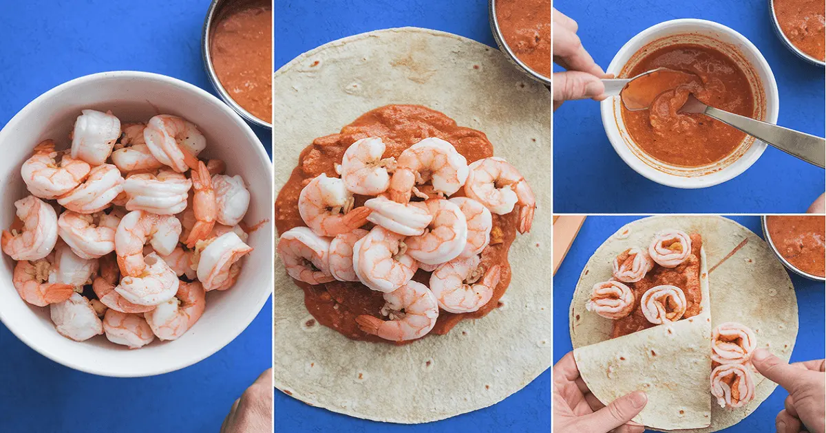 shrimp wraps recipe