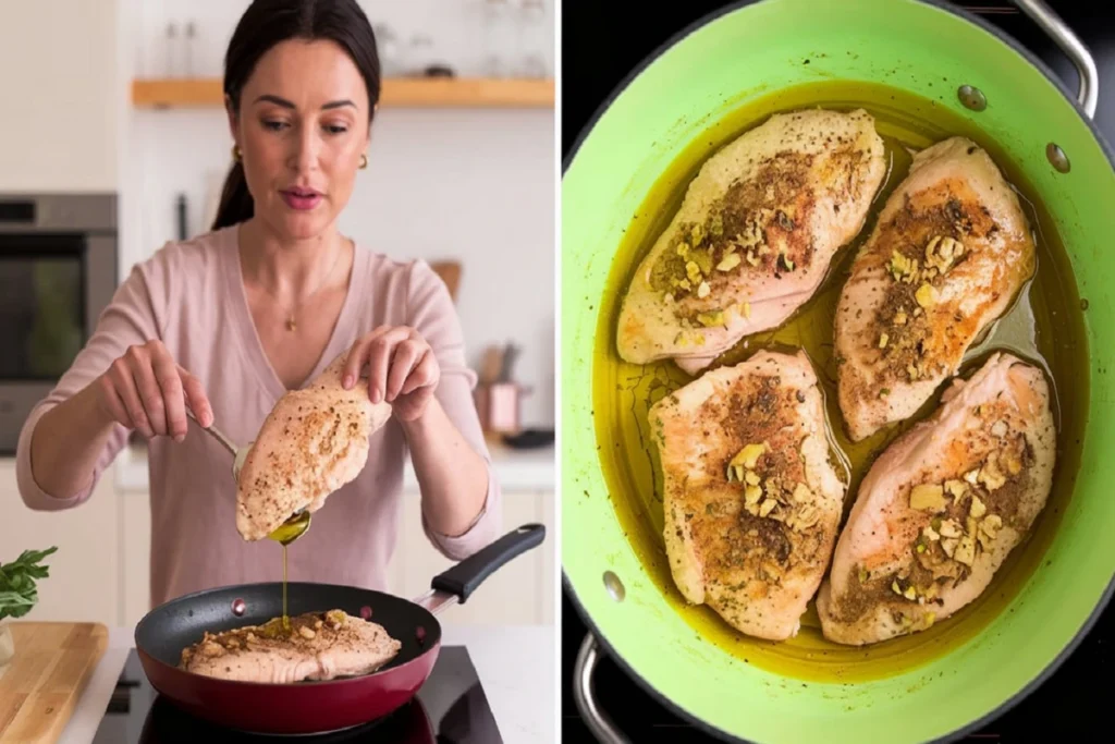 How to cook moist and tender chicken breasts