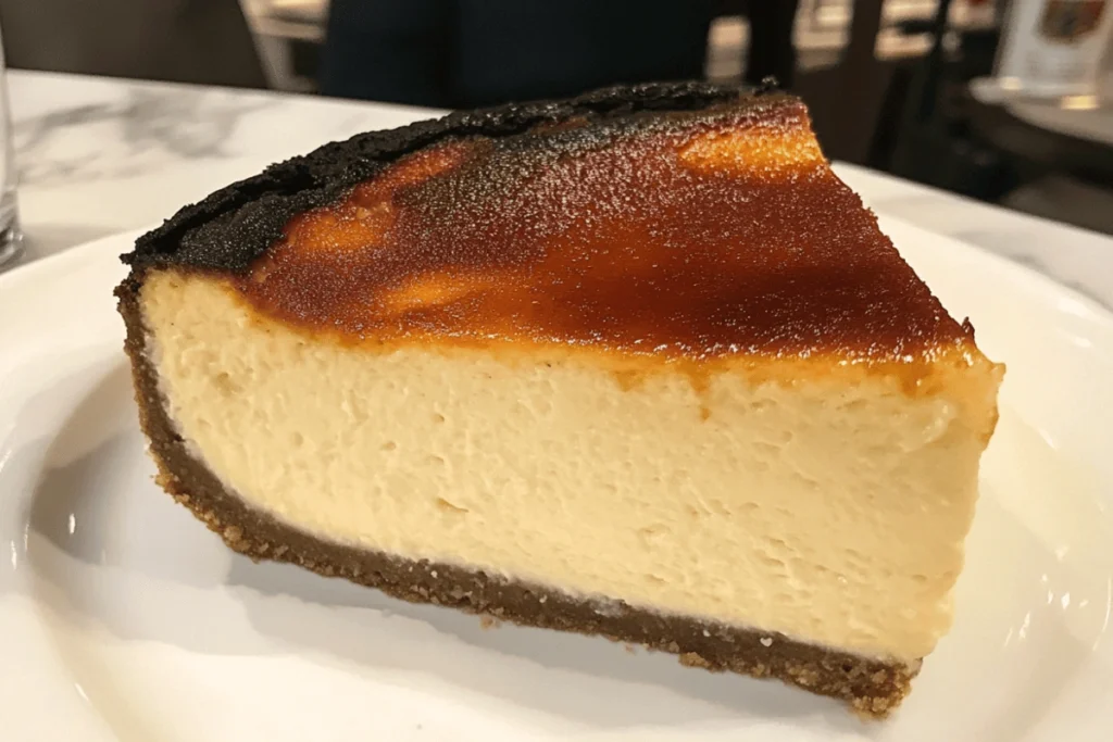 What is so special about Basque cheesecake