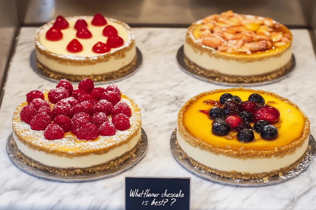 What flavour cheesecake is best