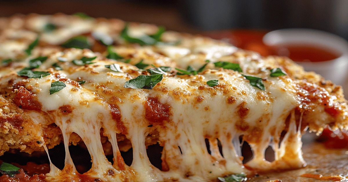 Chicken Parm Pizza