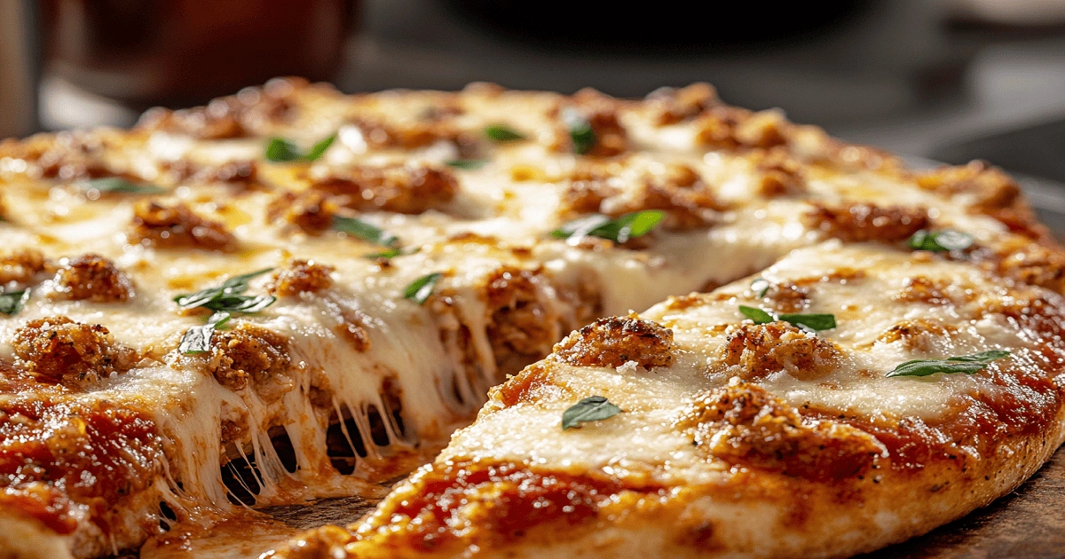 Chicken Parm Pizza