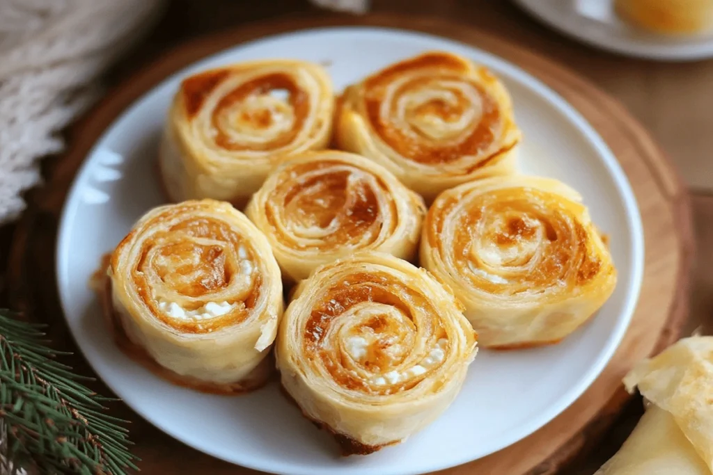 Cottage Cheese Wrap Pinwheels