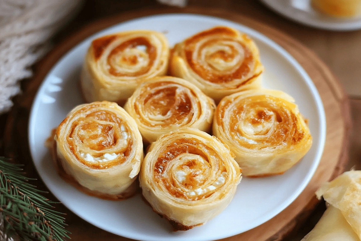 Cottage Cheese Wrap Pinwheels