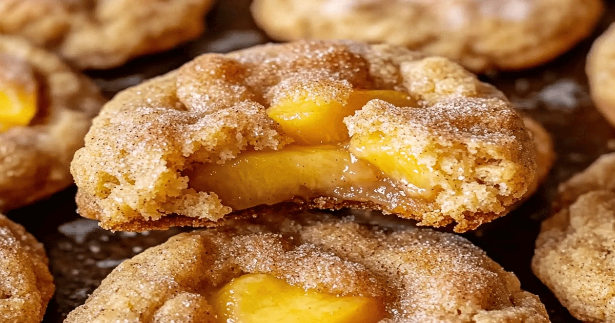 Peach Cobbler Cookies Recipe