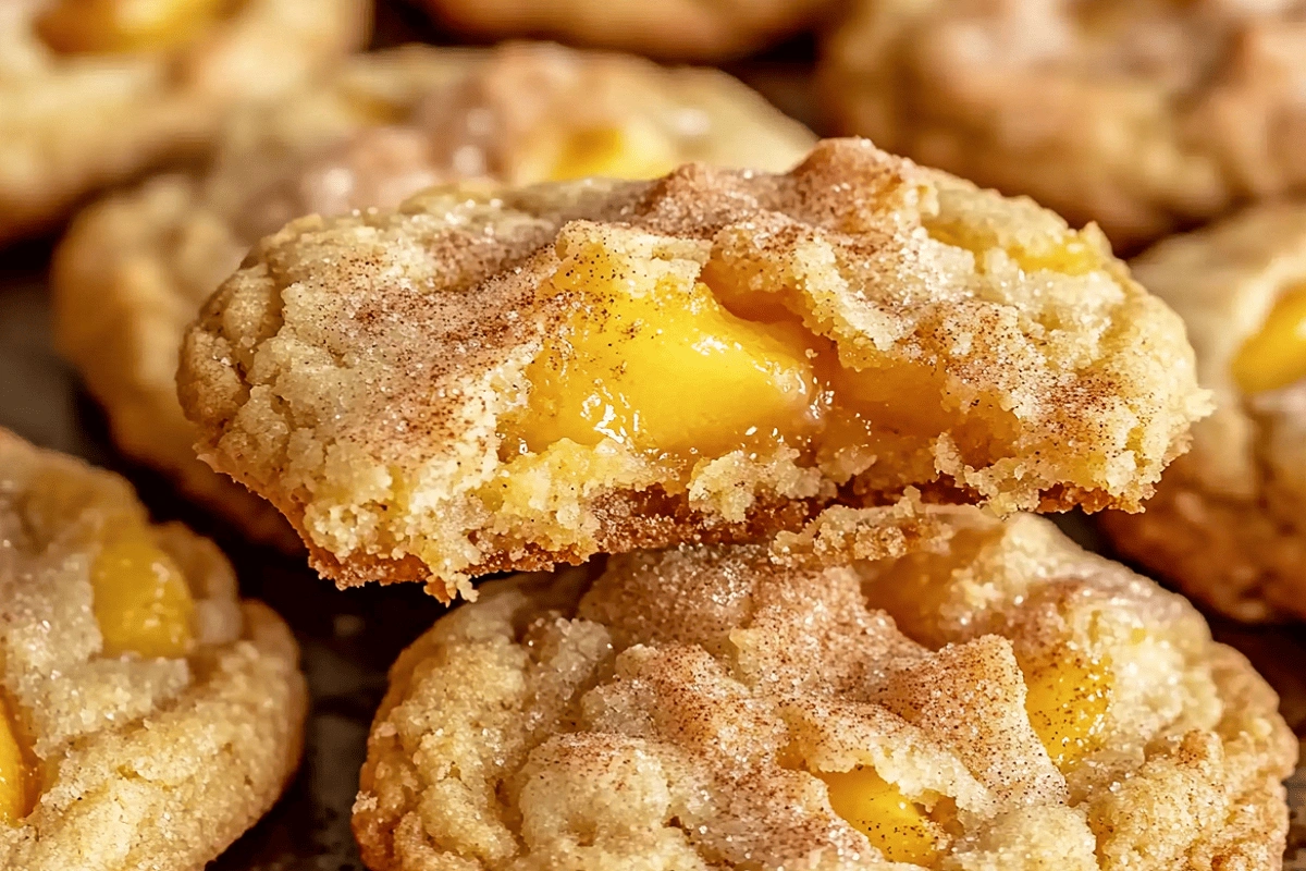 Peach Cobbler Cookies Recipe