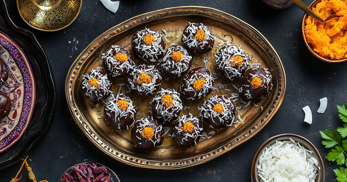 Stuffed dates Dubai chocolate dessert