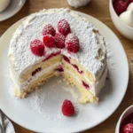 White Chocolate Raspberry Dream Cake