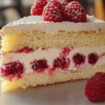 White Chocolate Raspberry Dream Cake