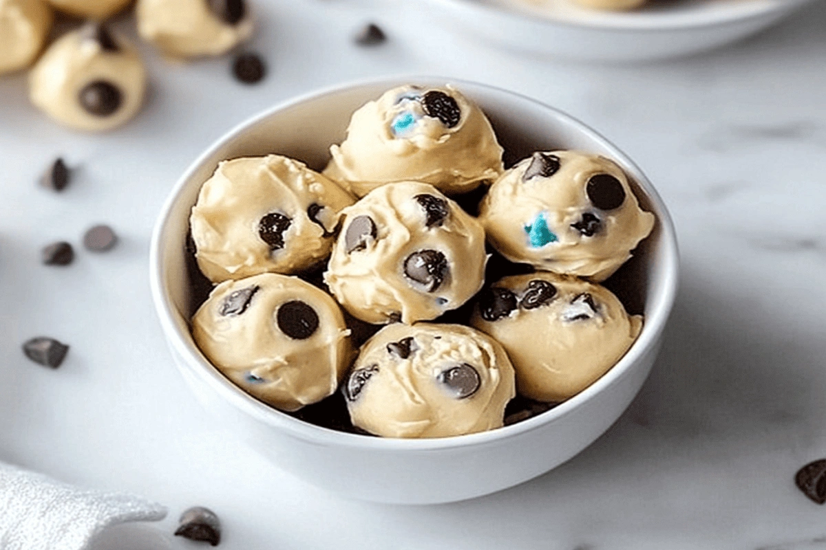 Greek Yogurt Cookie Dough Bites