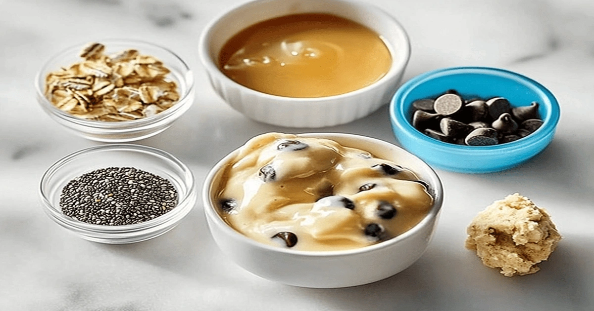 Greek Yogurt Cookie Dough Bites
