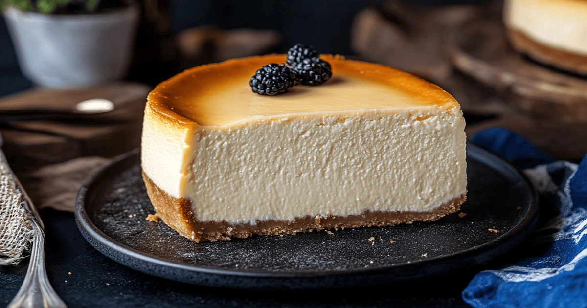 what does undercooked cheesecake look like