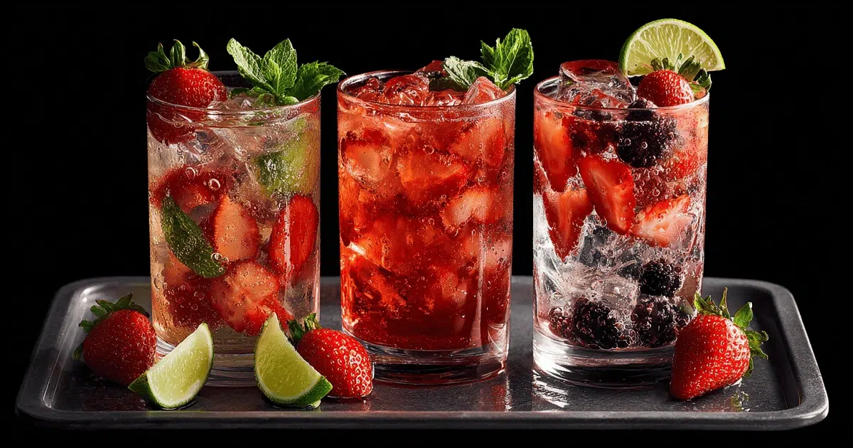  Variations of Strawberry Dirty Sprite drinks