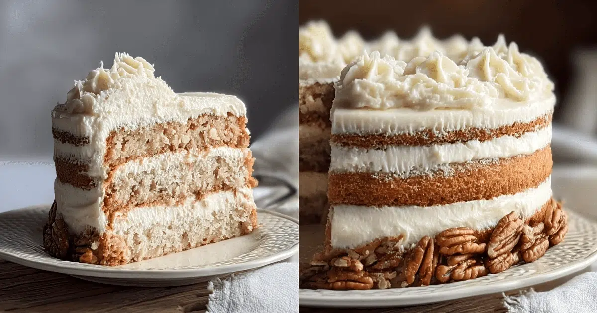  Frosting Snowy Bavarian Bliss Cake