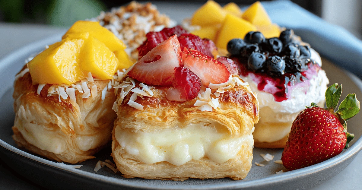 mini king hawaiian cheesecake danish variations