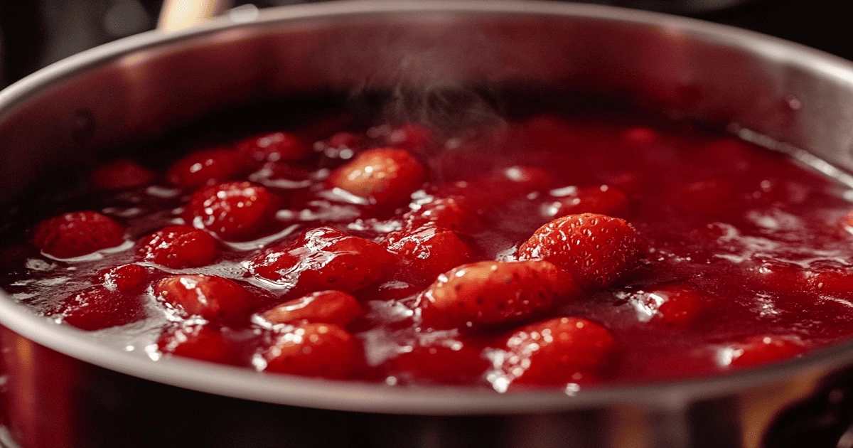  strawberry sauce for swirl cheesecake